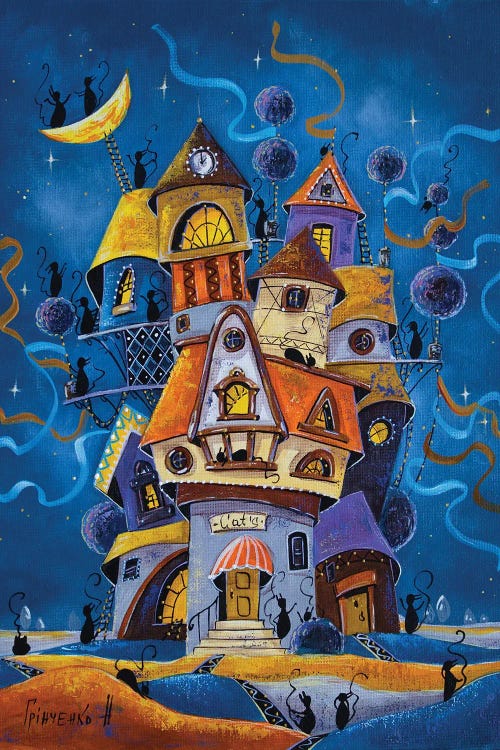 Night Symphony In Cat Town