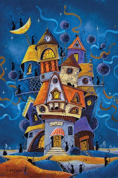 Night Symphony In Cat Town