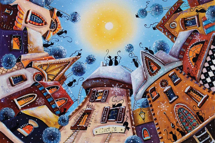 Winter Walks Through Gingerbread Houses In The City Of Cats