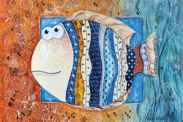 Fish: Good Luck Fish by Natalia Grinchenko