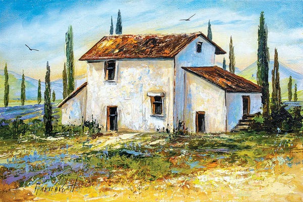 Fine Art Meets Folk: Provence by Natalia Grinchenko