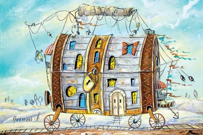 Traveler Chest by Natalia Grinchenko art print