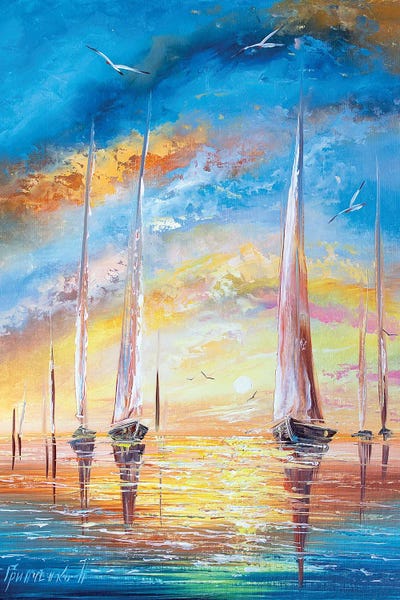 Yachts: Yachts On Vacation by Natalia Grinchenko