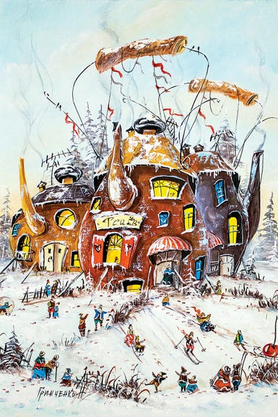 Winter Wonderland: Winter Activities In The Tea by Natalia Grinchenko