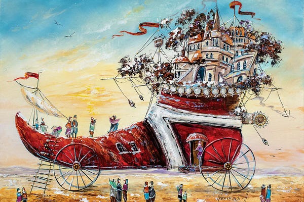 Shoes: Travelers by Natalia Grinchenko