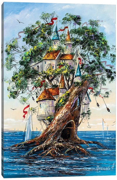 Tree Of Life Canvas Art Print - Artists From Ukraine