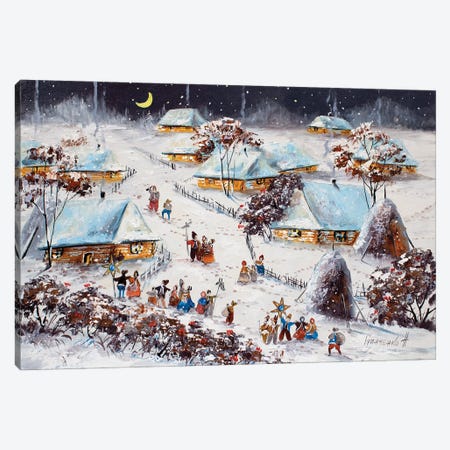 Winter Traditions Canvas Print #NGR63} by Natalia Grinchenko Art Print