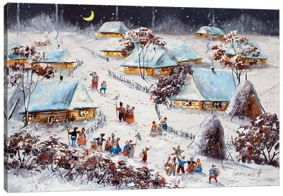 Winter Traditions Canvas Art Print