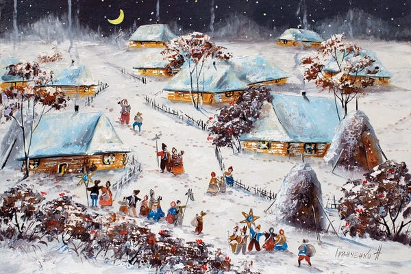 Gates: Winter Traditions by Natalia Grinchenko