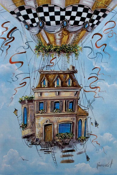 Kids Transportation Art: Amazing Adventure by Natalia Grinchenko