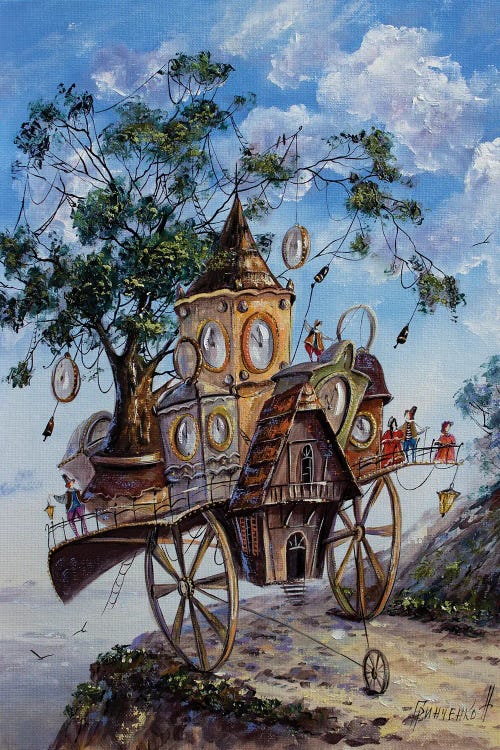 Time Keepers by Natalia Grinchenko wall art