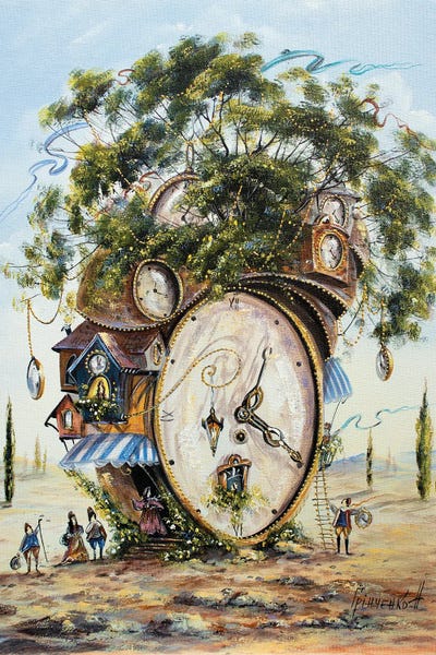 Clocks: A Strange House Of Time Keepers by Natalia Grinchenko