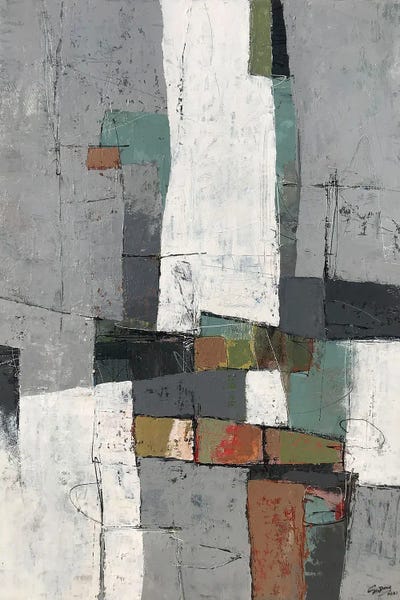 Effortless Earth Tone Abstracts: Rules Of growth by Dong Su