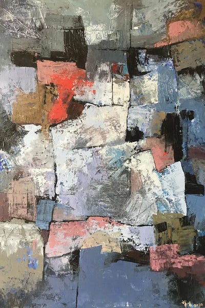 Traces Of The Crisis by Dong Su framed wall art