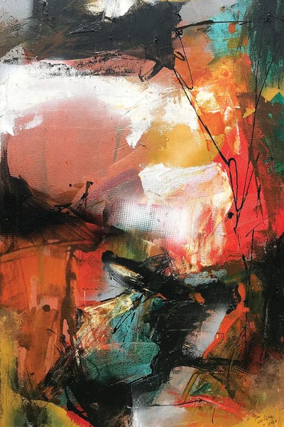 Hot August Night by Dong Su framed wall art