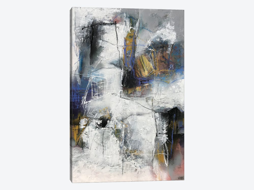 Whiteout by Dong Su 1-piece Canvas Wall Art