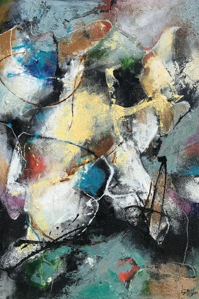 Scratch Horizon by Dong Su framed wall art