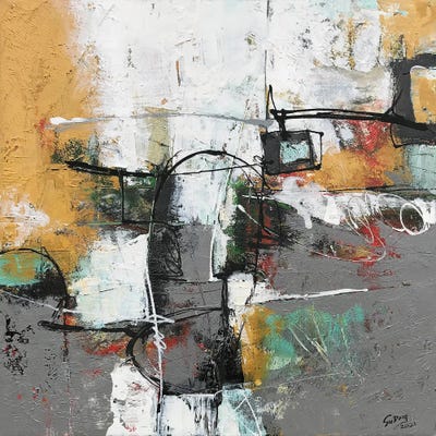 The Fight Within by Dong Su framed wall art