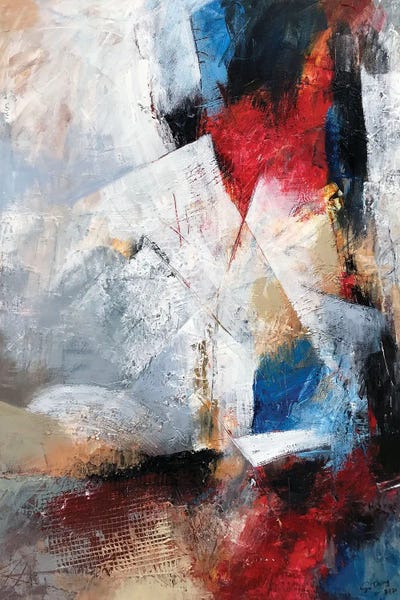 Projection by Dong Su metal wall art