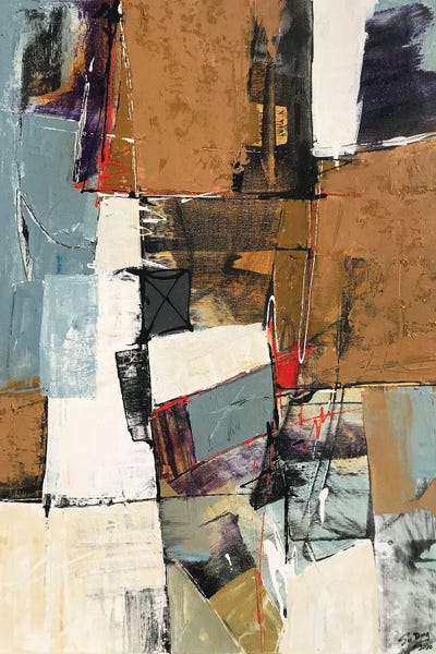 Effortless Earth Tone Abstracts: Cohesion by Dong Su