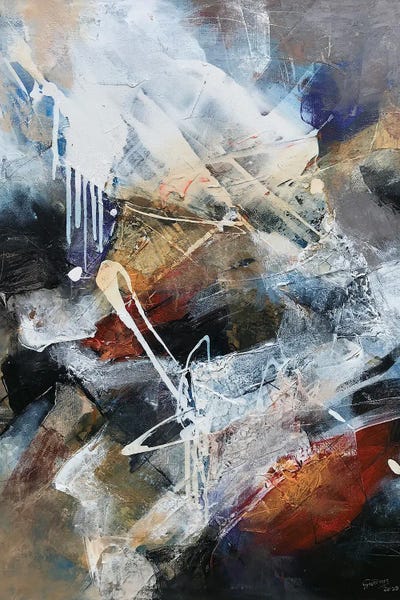 Rhyme Of Waves by Dong Su canvas print