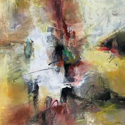 Earthly Shock by Dong Su framed wall art