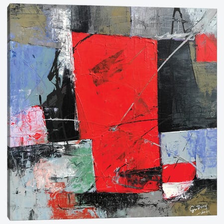 The Red Secrets II Canvas Print #NGS7} by Dong Su Canvas Art
