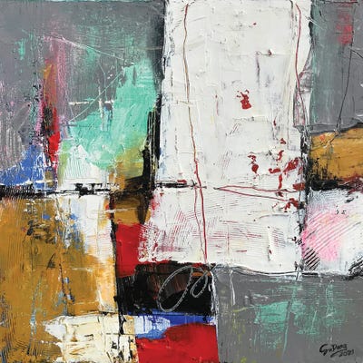 Grey Years by Dong Su framed wall art