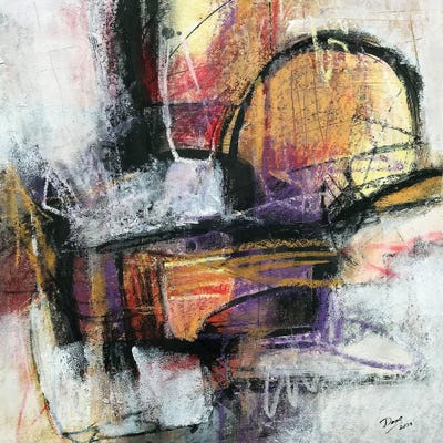 Mental Trace by Dong Su canvas print