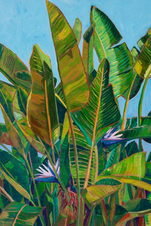 Giant Bird Of Paradise III by Heather Nagy wall art