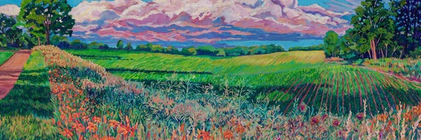 Refreshing Workspace: Heartland Panoramic by Heather Nagy