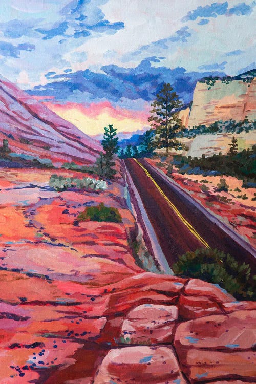 Leaving Zion by Heather Nagy wall art