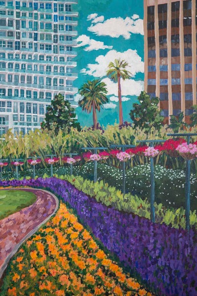 Orlando: The Vue From Lake Eola by Heather Nagy