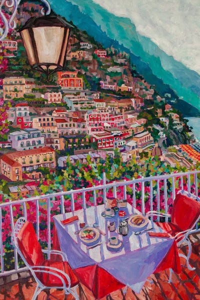 Mediterranean Décor: Things Hoped For- Positano, Italy by Heather Nagy