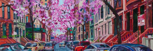 Heather Nagy: West 80th Street - NYC by Heather Nagy