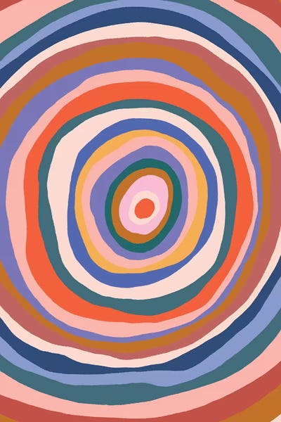 Squares With Concentric Circles Collection: Ripple Effect by Nadia Hassan