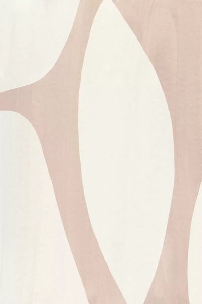 Pink Light Studio: Elegant Abstraction III by Nadia Hassan