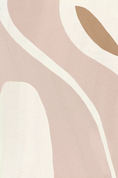 Pink Light Studio: Elegant Abstraction IX by Nadia Hassan