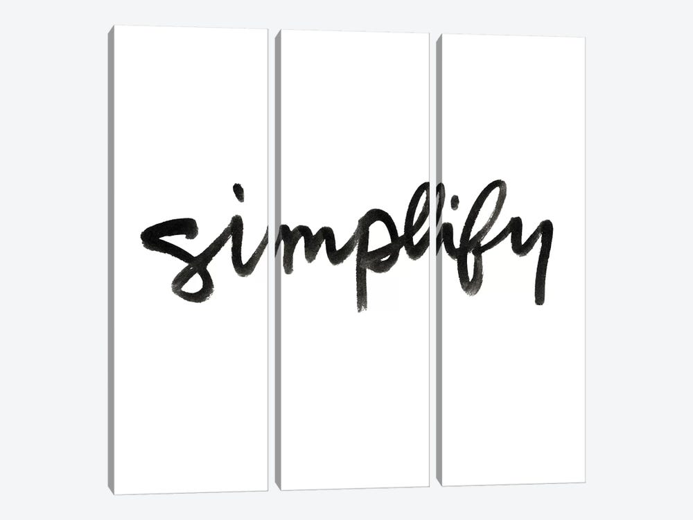 Simplify II by Nadia Hassan 3-piece Canvas Artwork