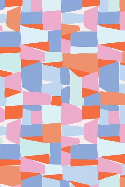 Shape Shifter V by Nadia Hassan multi panel art