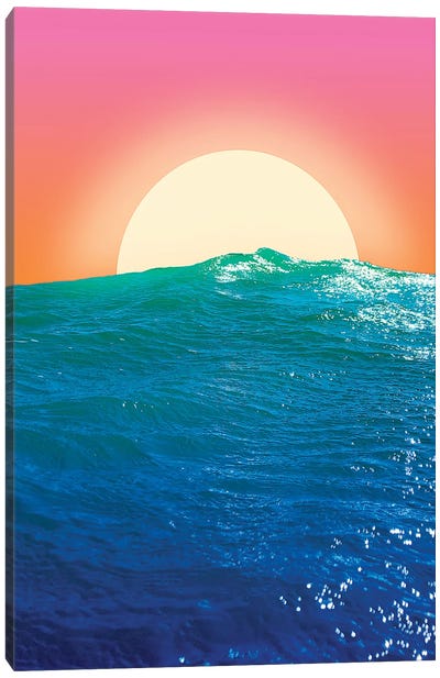 From End To Beginning Canvas Art Print - Tropics to the Max