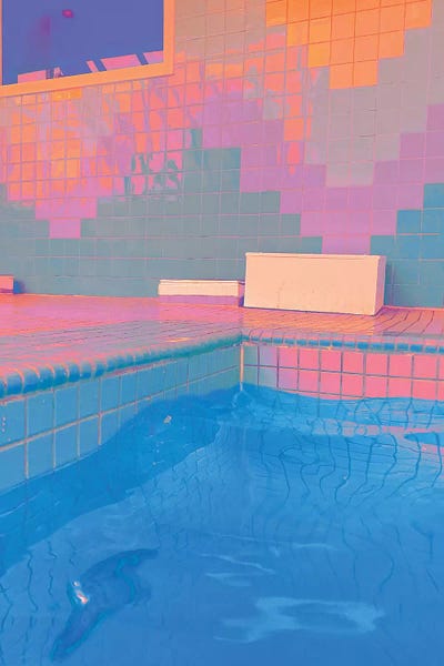 Melting Pastels by Nathan Head metal wall art