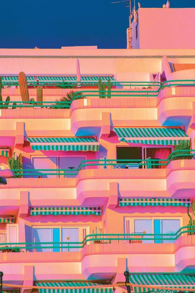 Peach's Palace by Nathan Head metal wall art