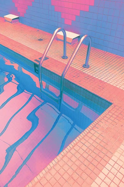 Sunset Spa by Nathan Head metal wall art