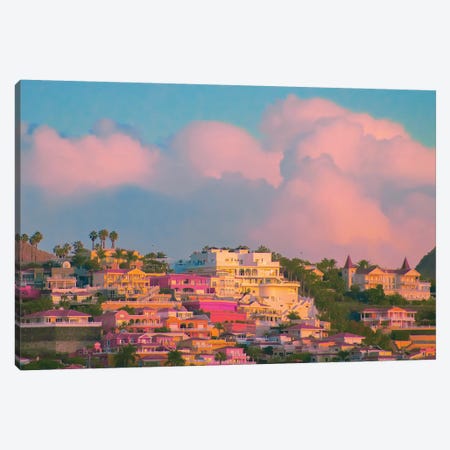 The Hanging Gardens Canvas Print #NHE56} by Nathan Head Canvas Wall Art