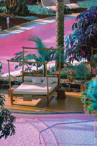 Virtual Paradise by Nathan Head metal wall art