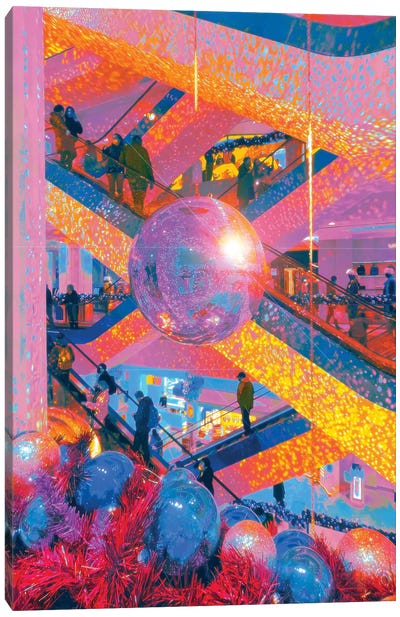 Disco Never Died Canvas Art Print - '70s Music
