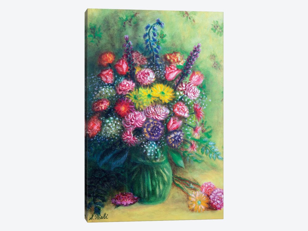 Thank You Bouquet by Sam Nishi 1-piece Canvas Print