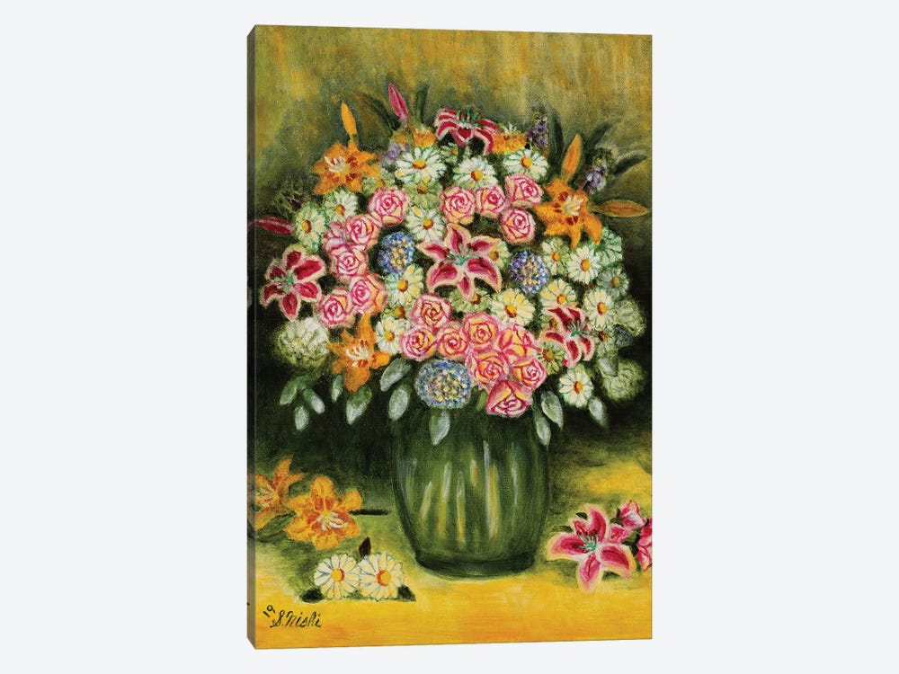 Summer Bouquet by Sam Nishi 1-piece Art Print