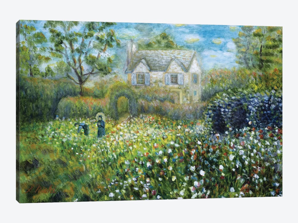 Country Cottage by Sam Nishi 1-piece Canvas Wall Art